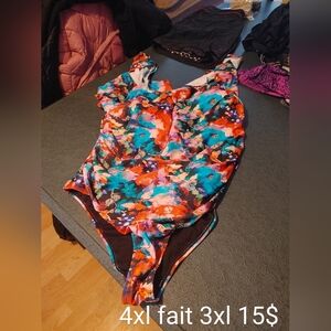 Floral  One Piece Swimsuit